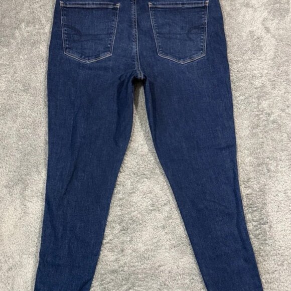 American Eagle Super Hi-Rise Jegging Jeans Women’s Sz 16 Next Level Stretch NWT - Picture 11 of 12